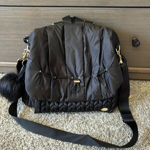 Happ brand baby diaper bag. Like new, no snags, all zippers working